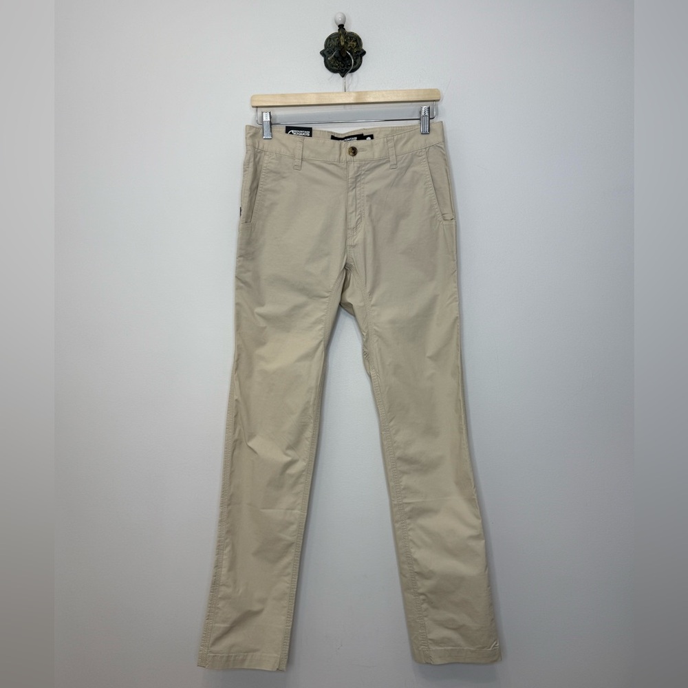 Mountain Khakis Oatmeal Stretch Poplin Pant Modern Fit Men’s 28 x 32 NWT